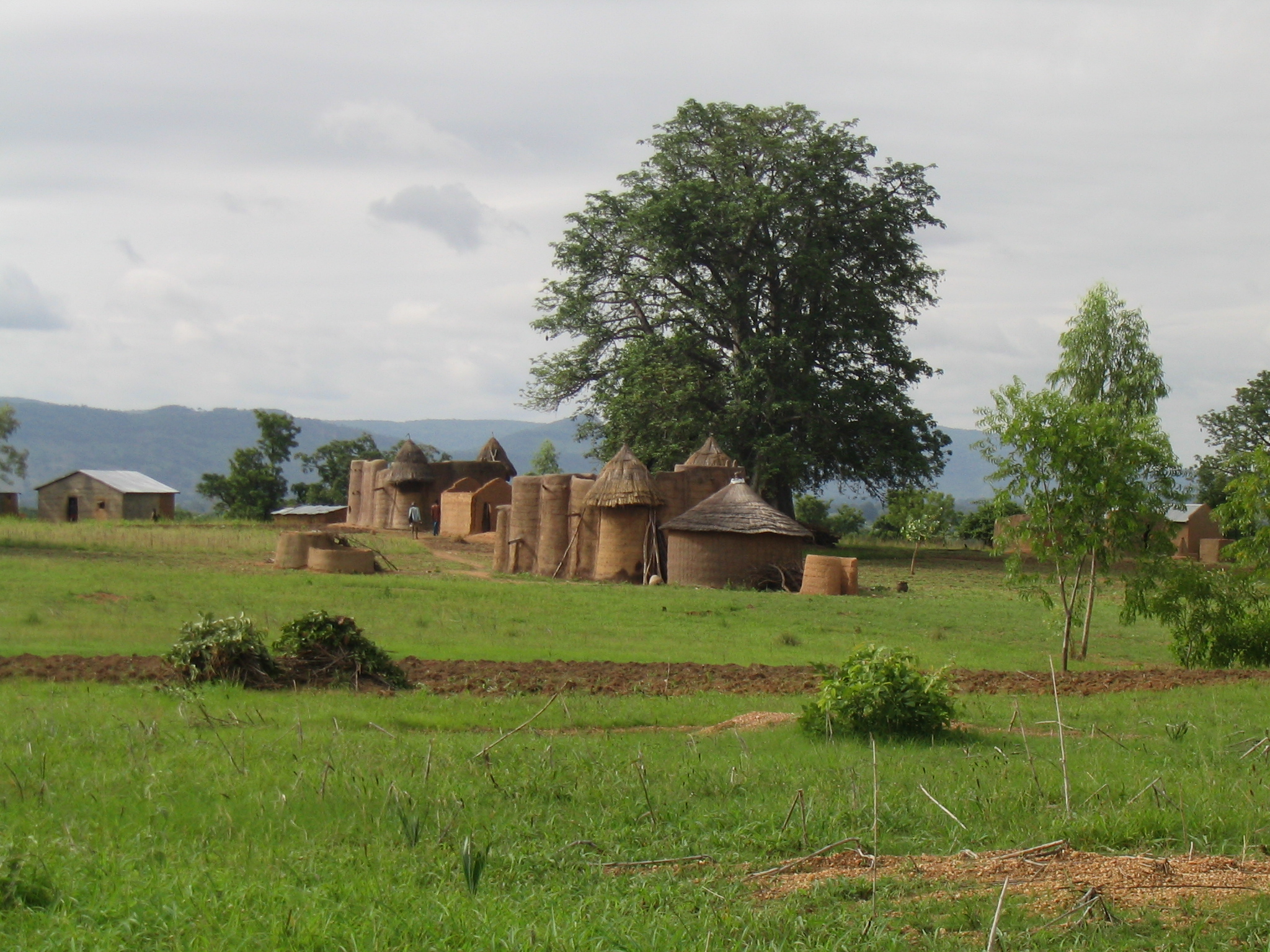 landschap Boukombe met tata